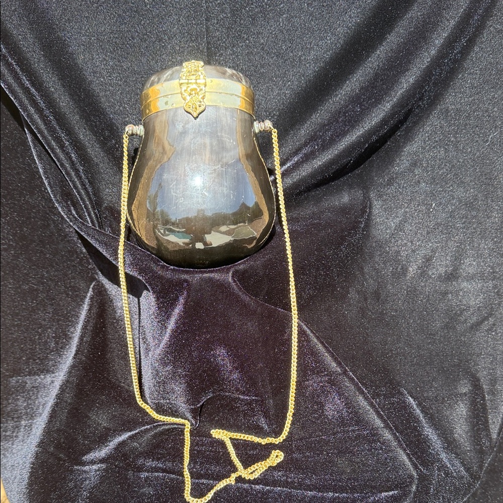 Horn & Brass Evening Bag Vintage
